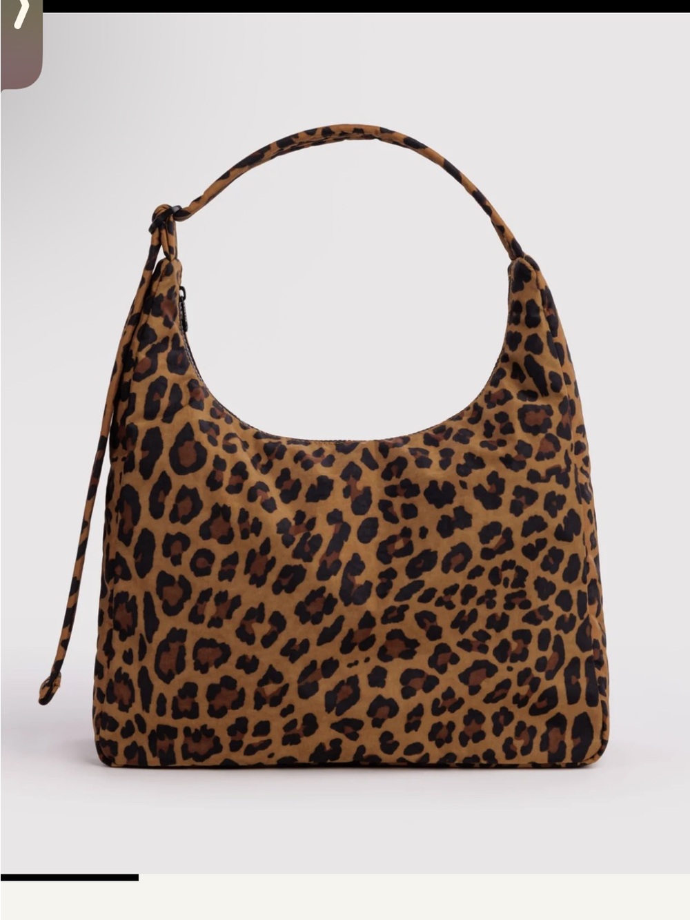 Baggu Nylon Medium Shoulder Bag - Leopard